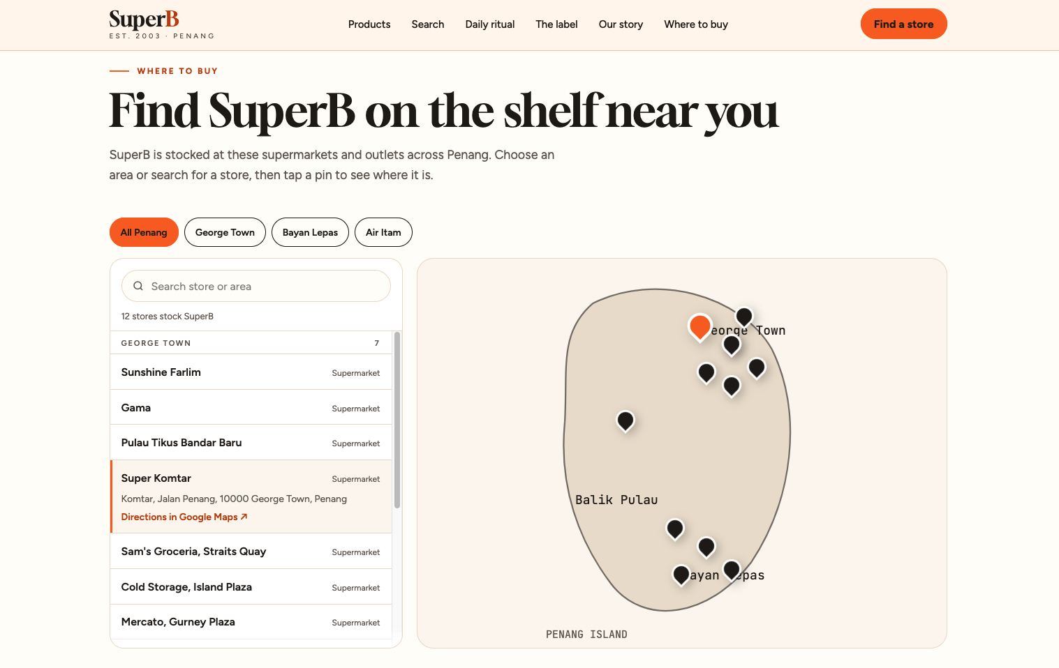 Superb Nutrition — 04 — shipped UI